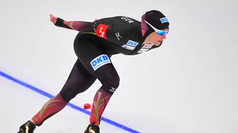 Claudia Pechstein gewann bereits fünf Mal Gold bei Olympischen Spielen