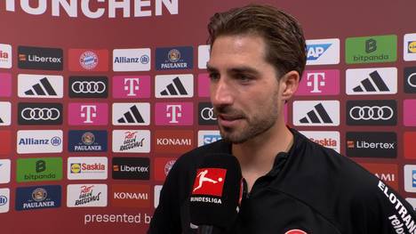 Eintracht-Keeper Kevin Trapp äußert sich zum Foulelfmeter für den FC Bayern München im Spiel gegen Frankfurt.