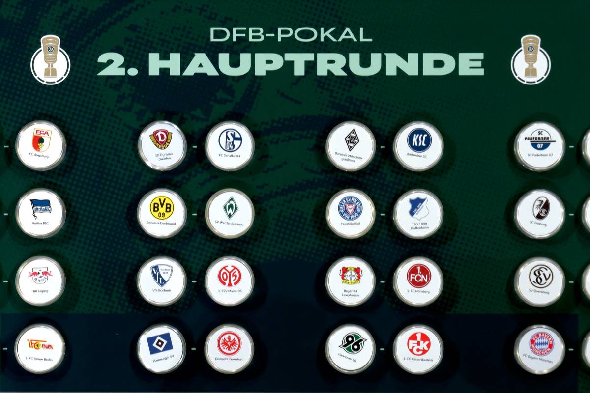 Losglück für Bayern - Dortmund muss gegen Werder ran
