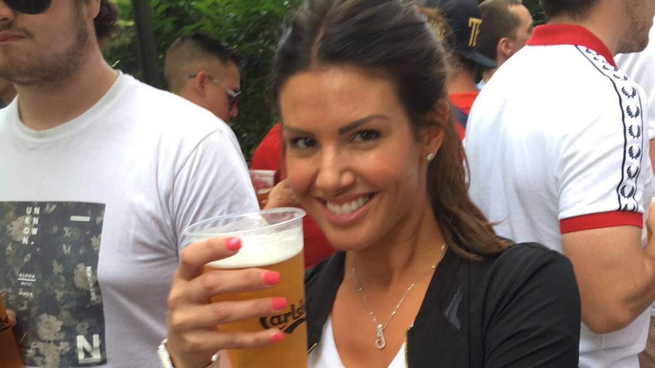 Tränengas: Vardys Frau betroffen