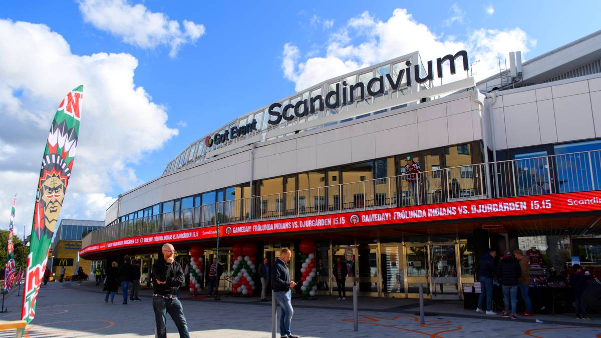 In der Multifunktionsarena Scandinavium findet das CHL-Finale zwischen München und Frölunda statt