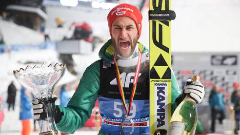 Markus Eisenbichler hofft auch auf der Normalschanze zu Gold springen zu können