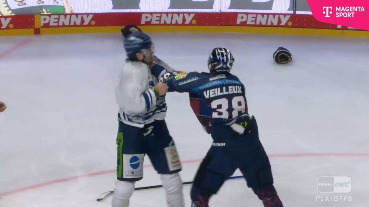 Eishockey trifft Boxen: DEL-Playoffs liefern Fight des Jahres