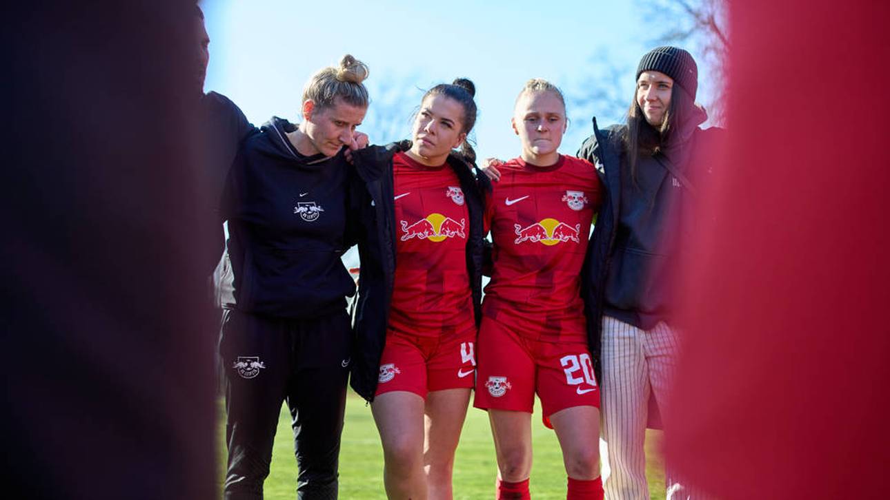 Co-Trainern Anja Mittag mit Anika Metzner, Victoria Krug und Barbara Brecht