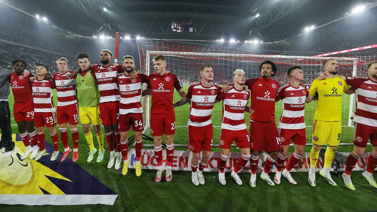 Traumtor von Tzolis: Düsseldorf an der Tabellenspitze