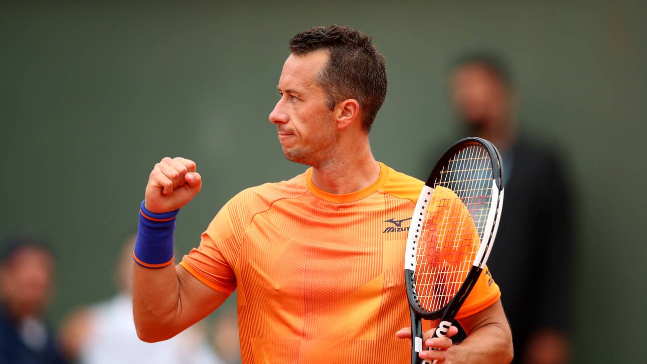 Kohlschreiber in Runde zwei
