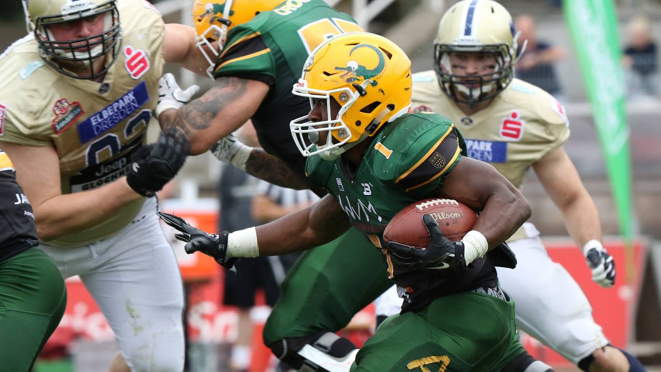 Running Back Shayeen Edwards und die Cologne Crocodiles treffen im Viertelfinale auf die Unicorns
