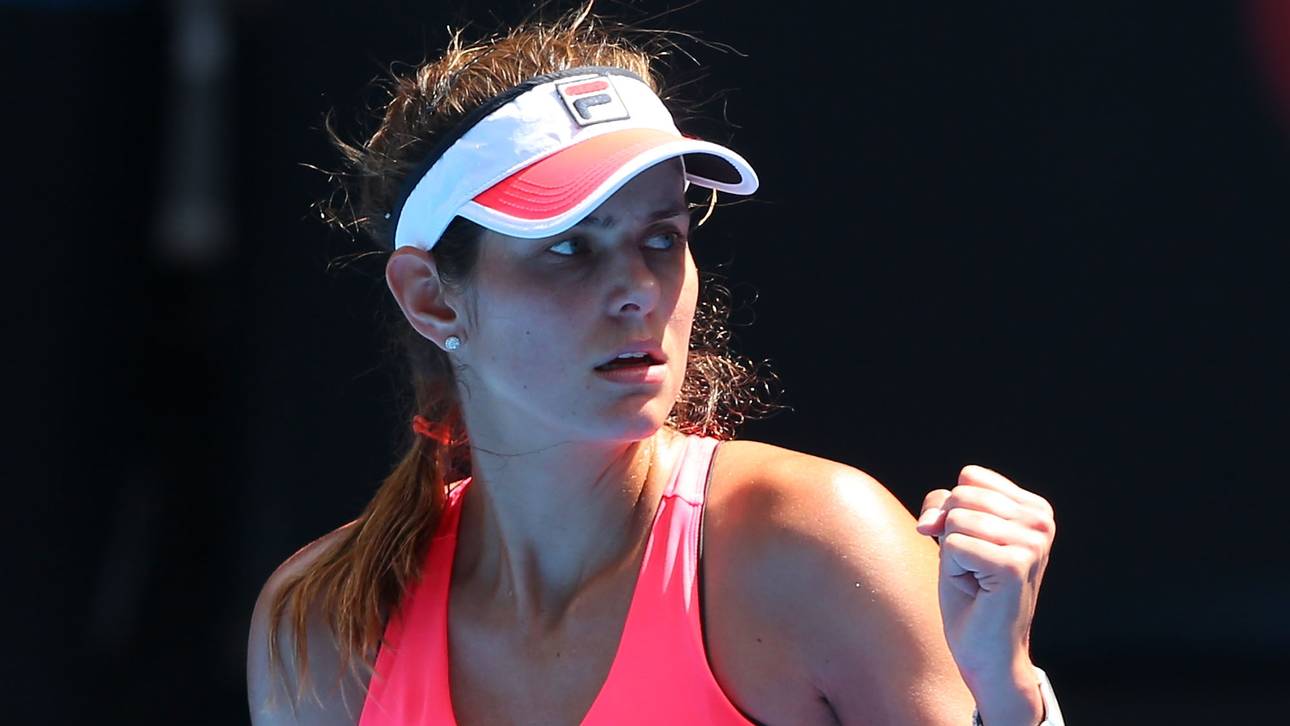 Julia Görges bei den Australian Open 2015
