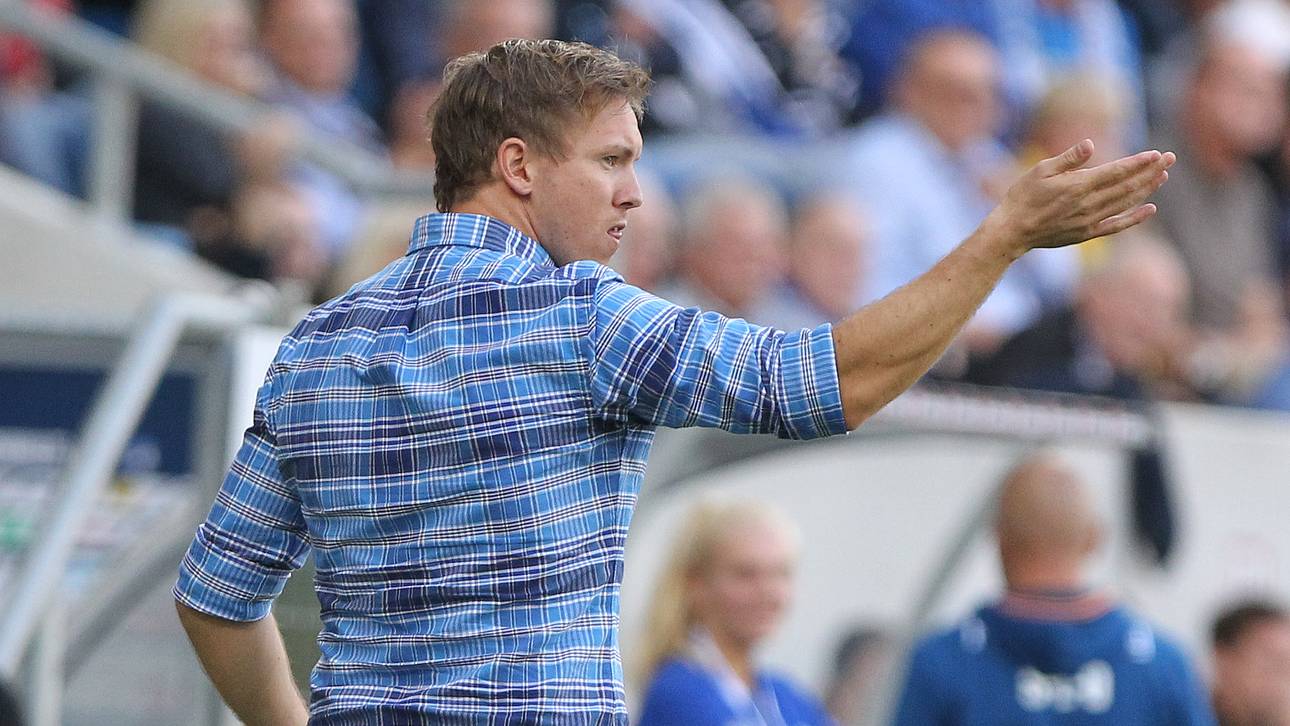 Nagelsmann mit Hoffenheim im Tief