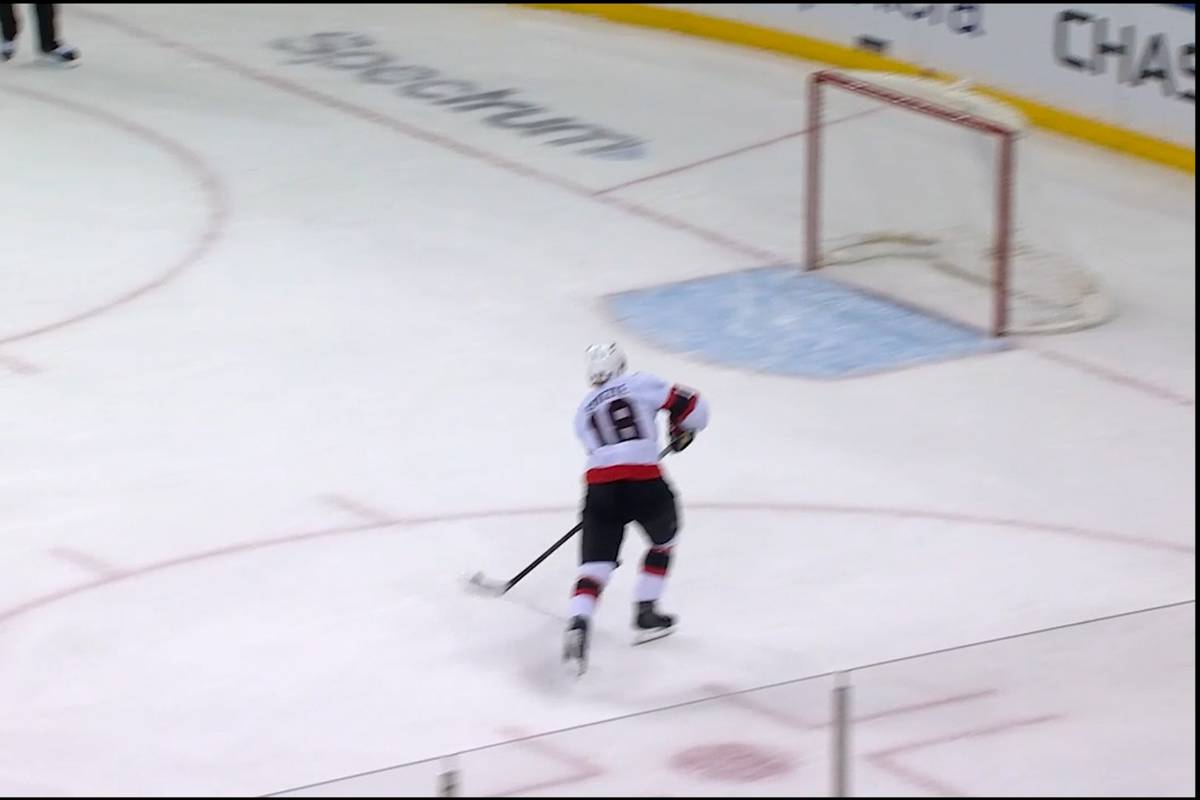 Kein Erbarmen! Stützle trifft bei Kantersieg