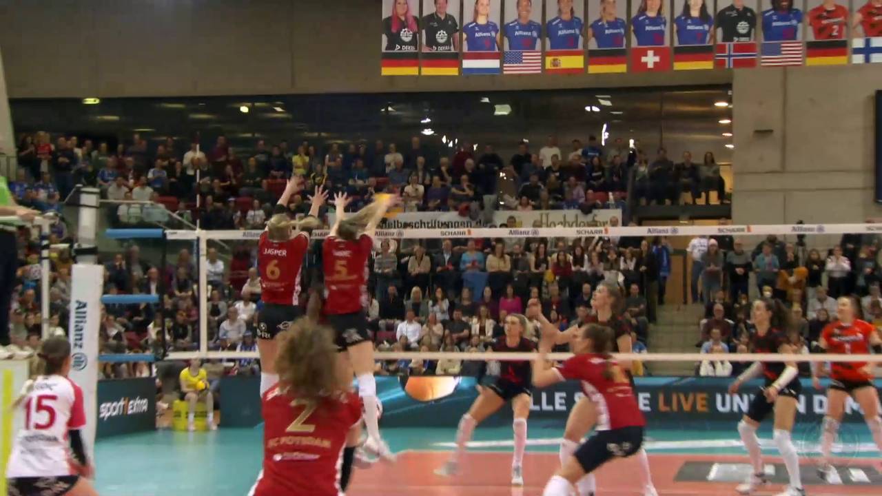 DVV Pokalfinale am 26.02. in Mannheim zwischen Potsdam und Schwerin