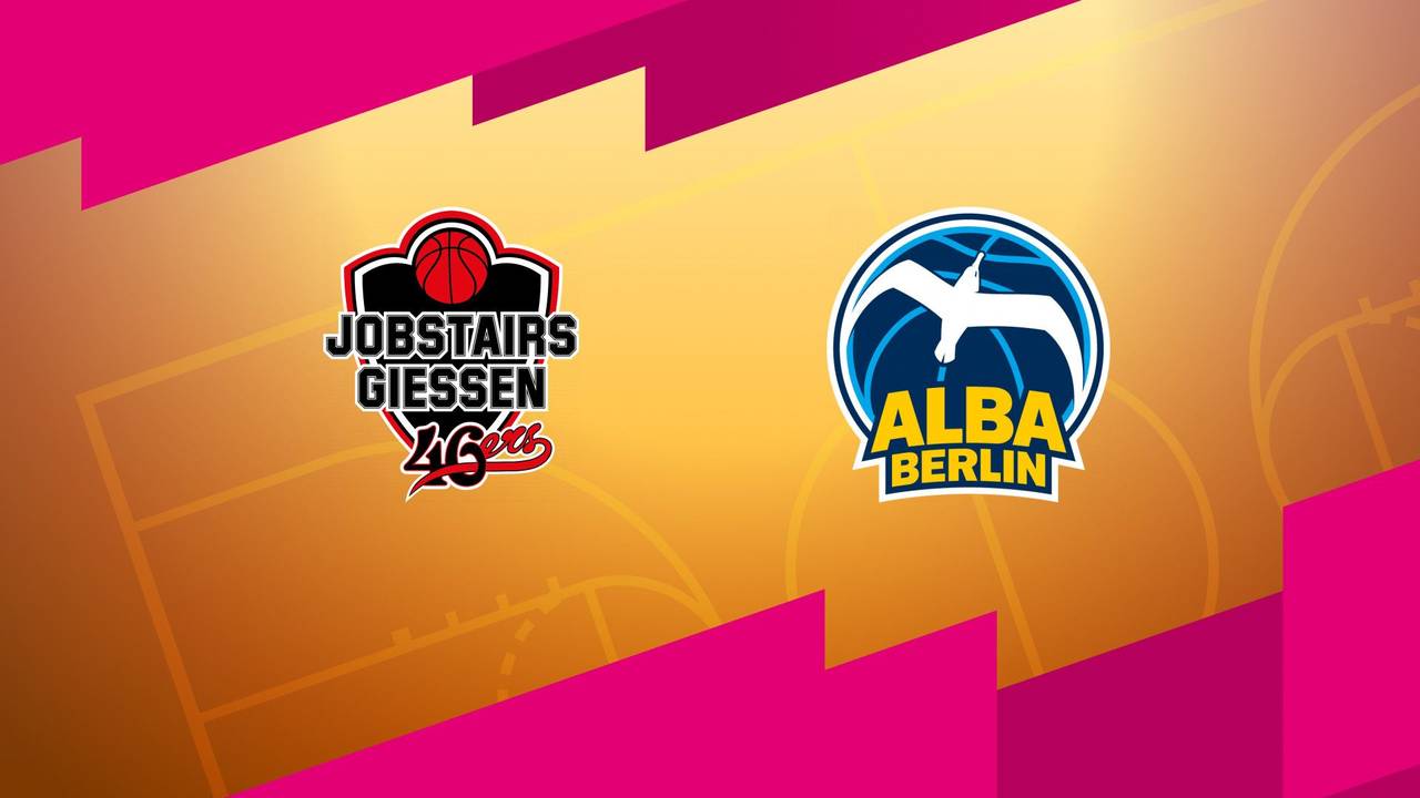 JobStairs GIESSEN 46ers - ALBA BERLIN (Highlights)
