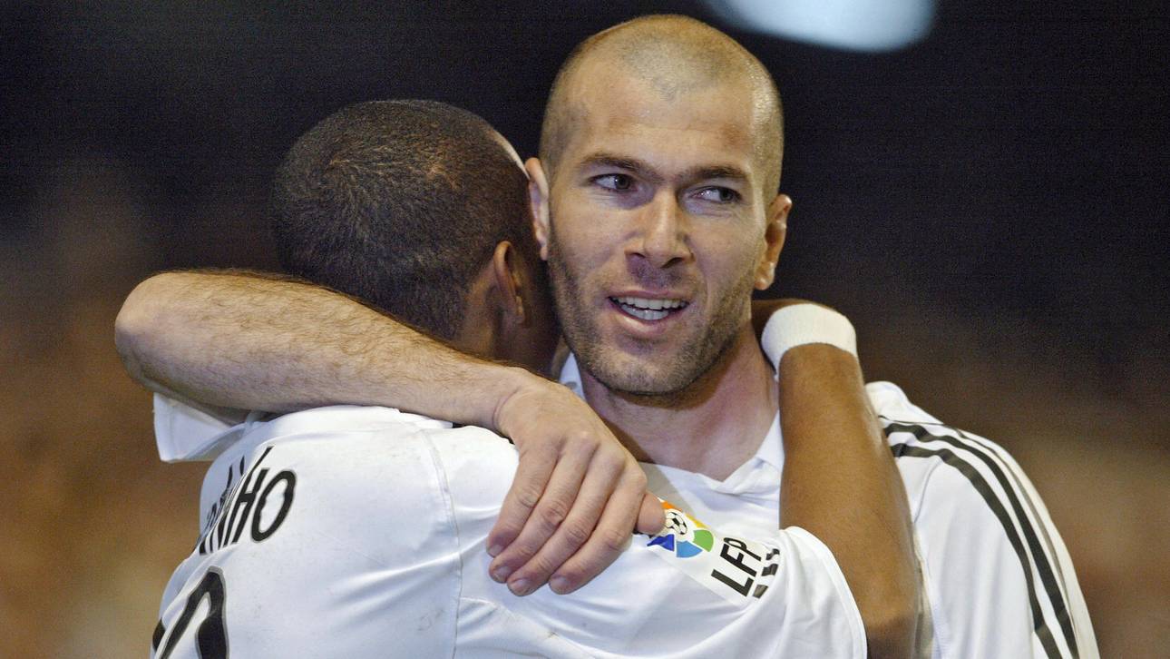 Zinedine Zidane spielte von 2001 bis 2006 bei Real Madrid