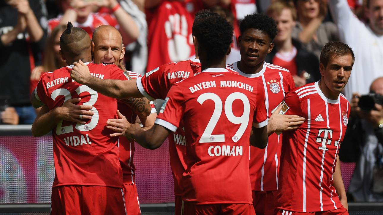 Bayern feiert Titel mit Sieg