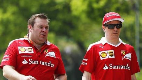 Dave Greenwood war drei Jahre lang Kimi Räikkönens Renningenieur bei Ferrari