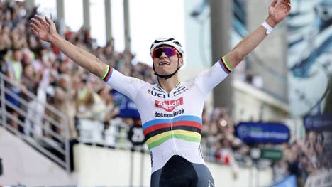 Mathieu van der Poel gewinnt Paris-Roubaix