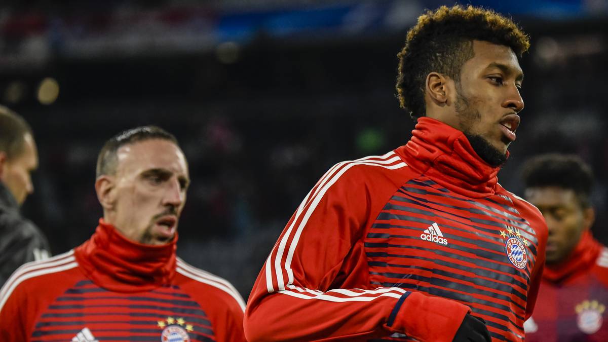 ... im Windschatten von Ribery soll dessen im selben Jahr hinzugeholter Landsmann Kingsley Coman zum Thronfolger reifen