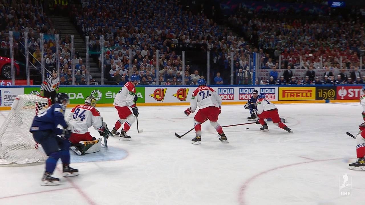 Eishockey-WM: Finnland besiegt Tschechien mit 3:0
