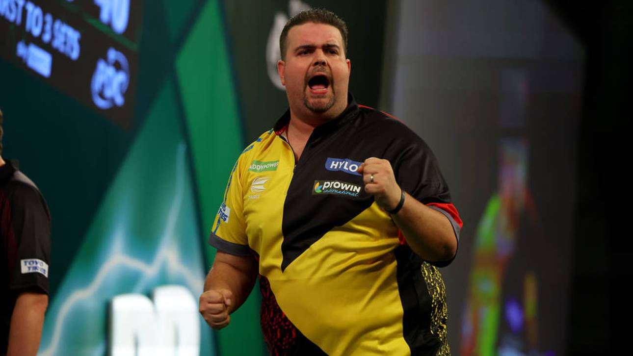 Gabriel Clemens ist die deutsche Nummer eins im Dart-Sport