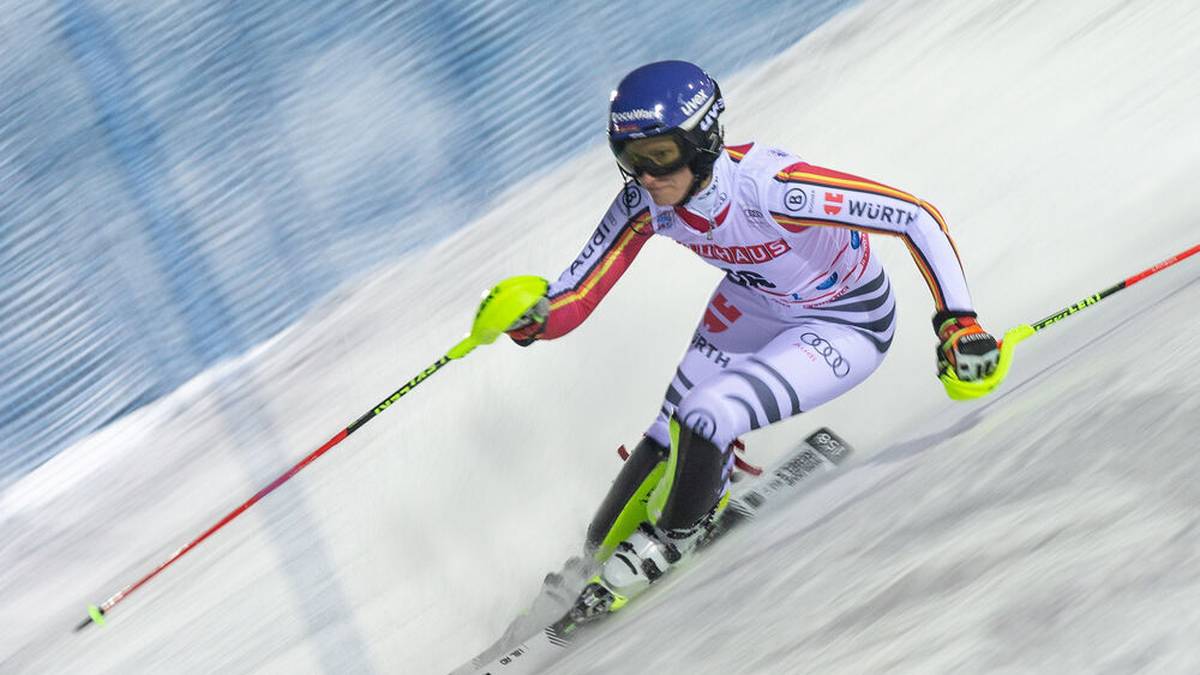 Lena Dürr beim Slalom in Levi im Jahr 2019