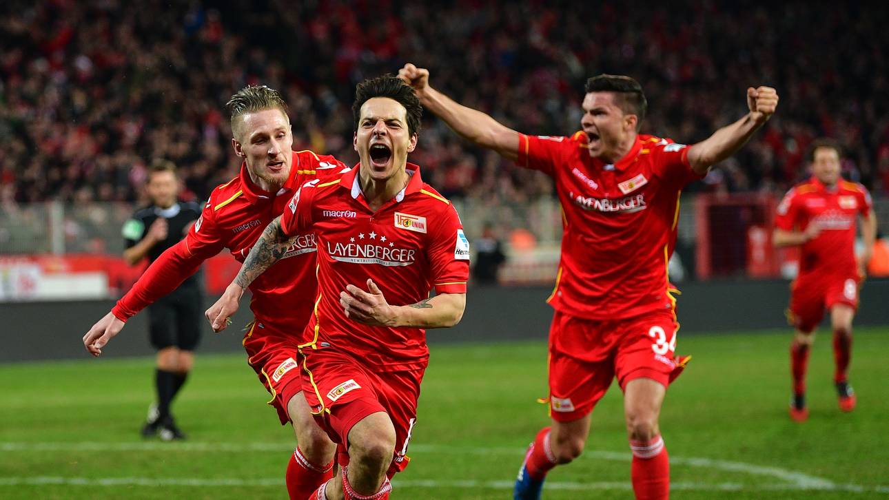 Hosiner schießt Union auf Platz 1