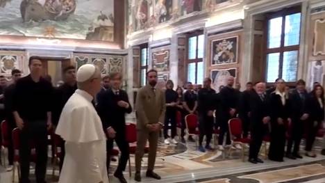 Besondere Ehre für die Meisterhelden der SSC Neapel. Papst Leo XIV empfängt den Scudetto-Gewinner und hält eine Rede.