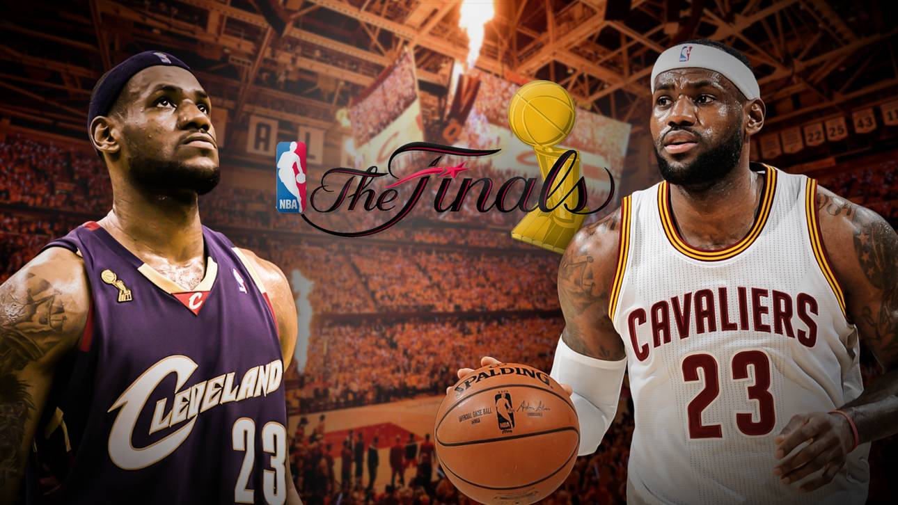 King James jagt seine Finals-Geister