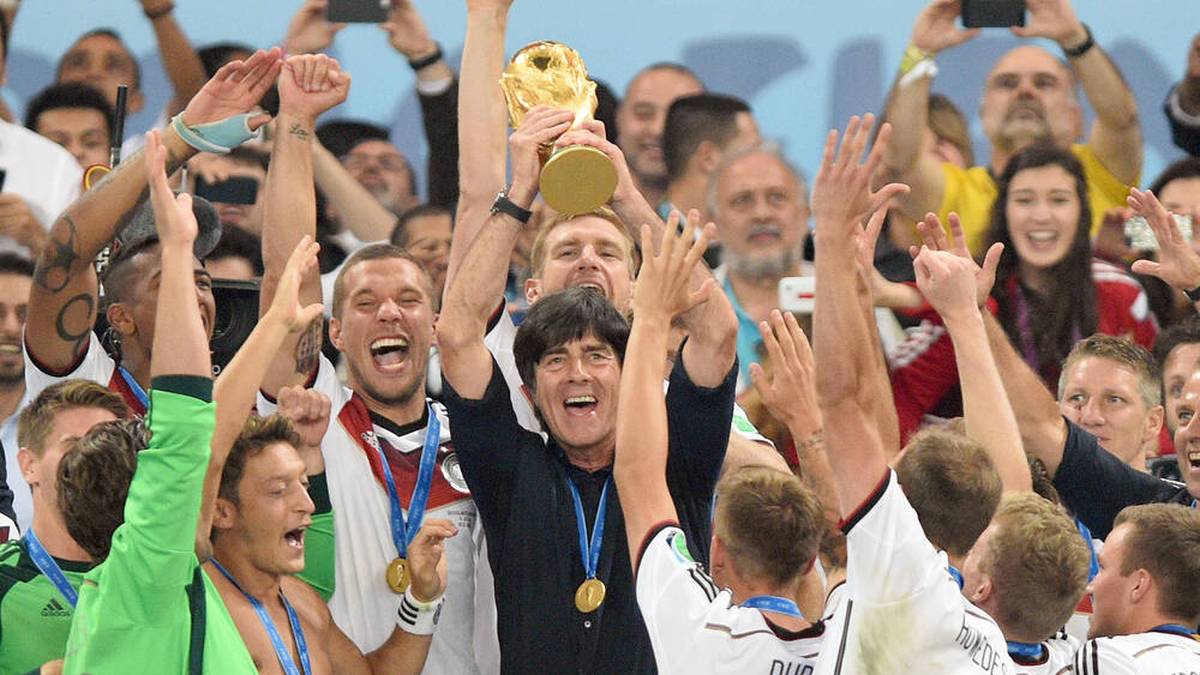 Deutschland triumphierte 2014 in Brasilien