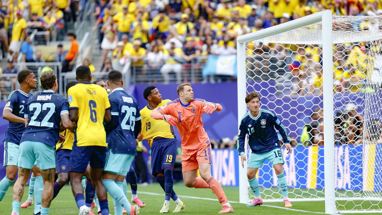 Manuel Neuer machte beim 1:2 eine unglückliche Figur