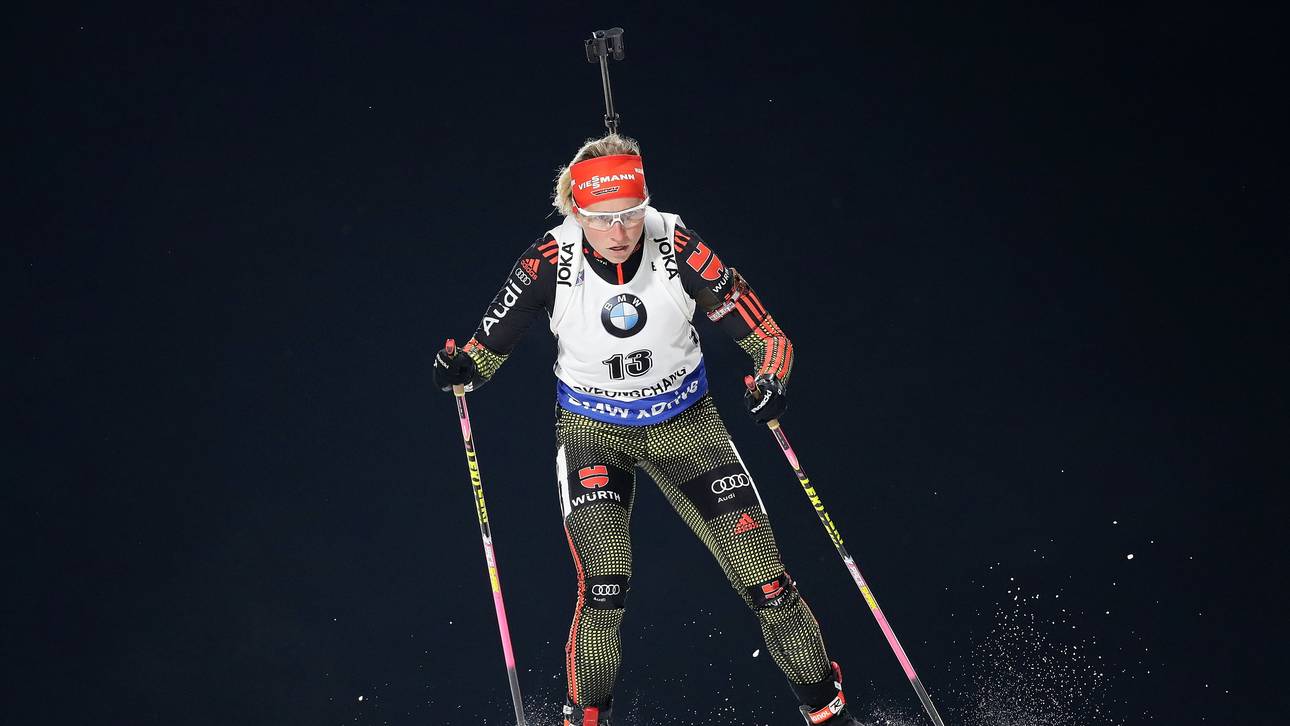 Biathlon-Damen verschießen Sieg