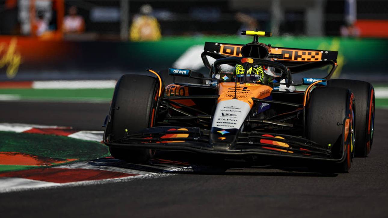 Lando Norris holte die Pole in Mexiko