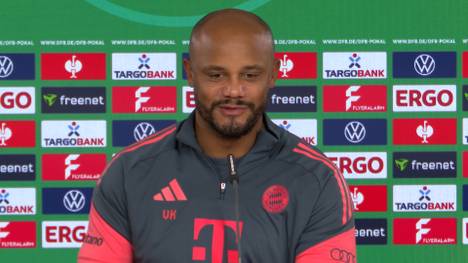 FCB-Trainer Vincent Kompany gerät bei Youngster Lennart Karl ins Schwärmen und spricht darüber, was seine größte Qualität ist.
