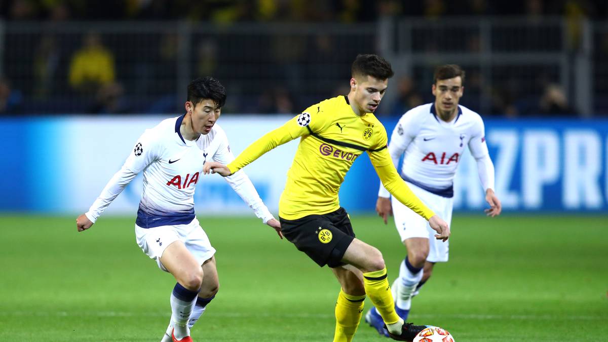 JULIAN WEIGL: Bekam den Vorzug in der Innenverteidigung vor Dortmunds zweitem Sündenbock Dan-Axel Zagadou. Hatte es zumeist mit “Schleicher” Kane zu tun und Englands Nationalspieler gut unter Kontrolle. Am Gegentor schuldlos. Scheiterte in Dortmunds Drangphase zehn Minuten vor der Pause an Gäste-Keeper Hugo Lloris. SPORT1-NOTE: 3