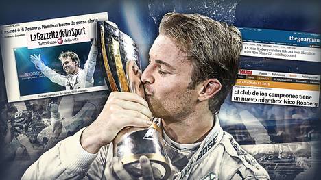 Die internationale Presse zieht den Hut vor dem neuen Champion Nico Rosberg