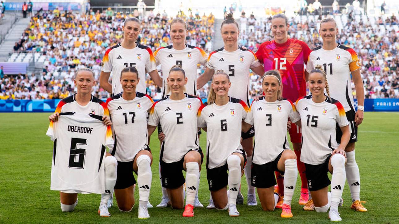 Botschaft der DFB-Frauen an Lena Oberdorf