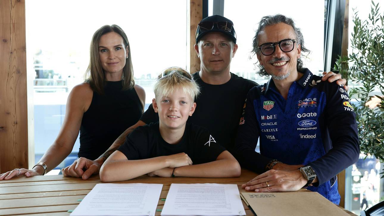 Räikkönen-Sohn Robin wechselt ins Red-Bull-Junior-Team
