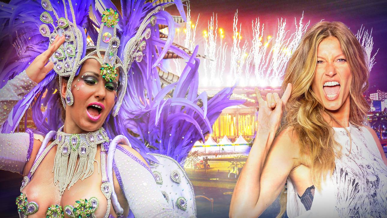 Eröffnungsfeier: Mit Bündchen – ohne Pele