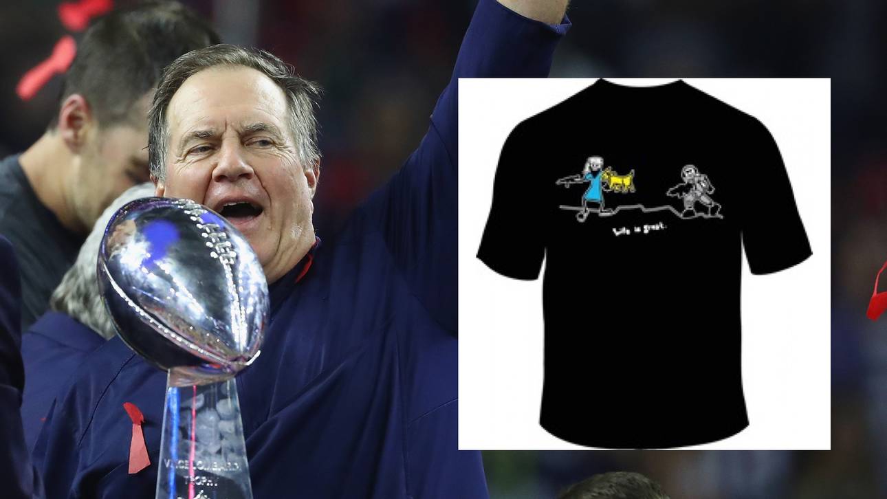 Belichick irritiert mit Kriegs-Shirt