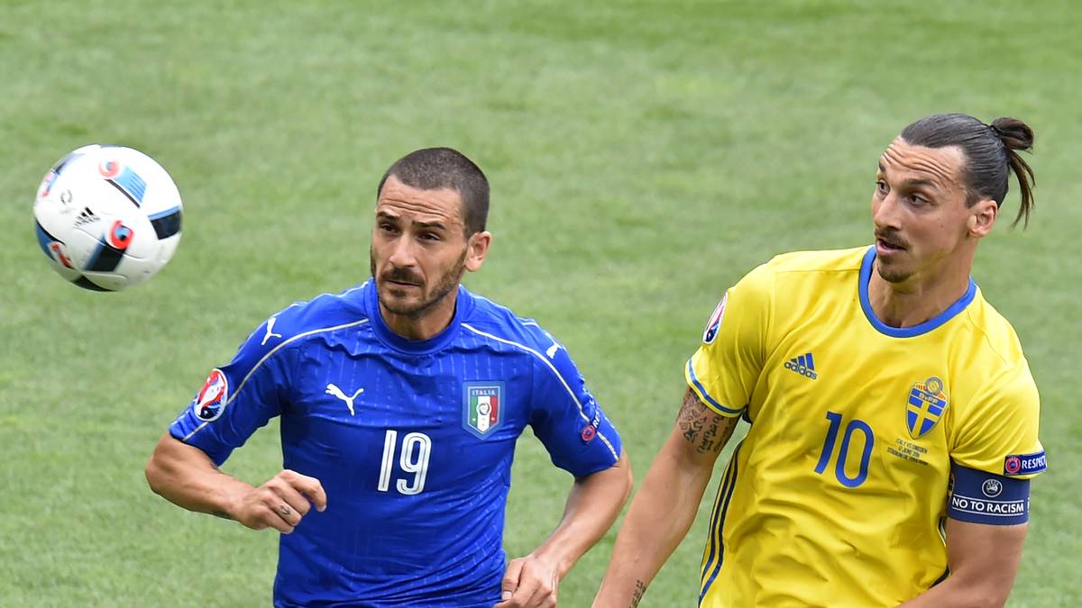 Italiens Abwehr rund um Leonardo Bonucci steht sicher, wird weder von der hochgelobten Offensive Belgiens, noch von Schwedens Superstar Zlatan Ibrahimovic überwunden. Das erste Gegentor lassen Bonucci und Co. erst im bedeutungslosen letzten Gruppenspiel gegen Irland in der 85. Minute zu