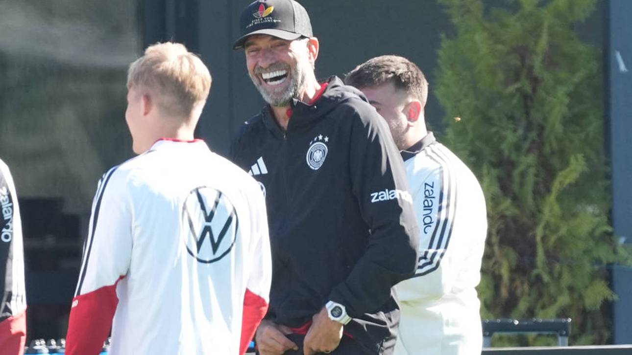 Mit diesen besonderen Trikots spielt Deutschland beim Klopp-Debüt