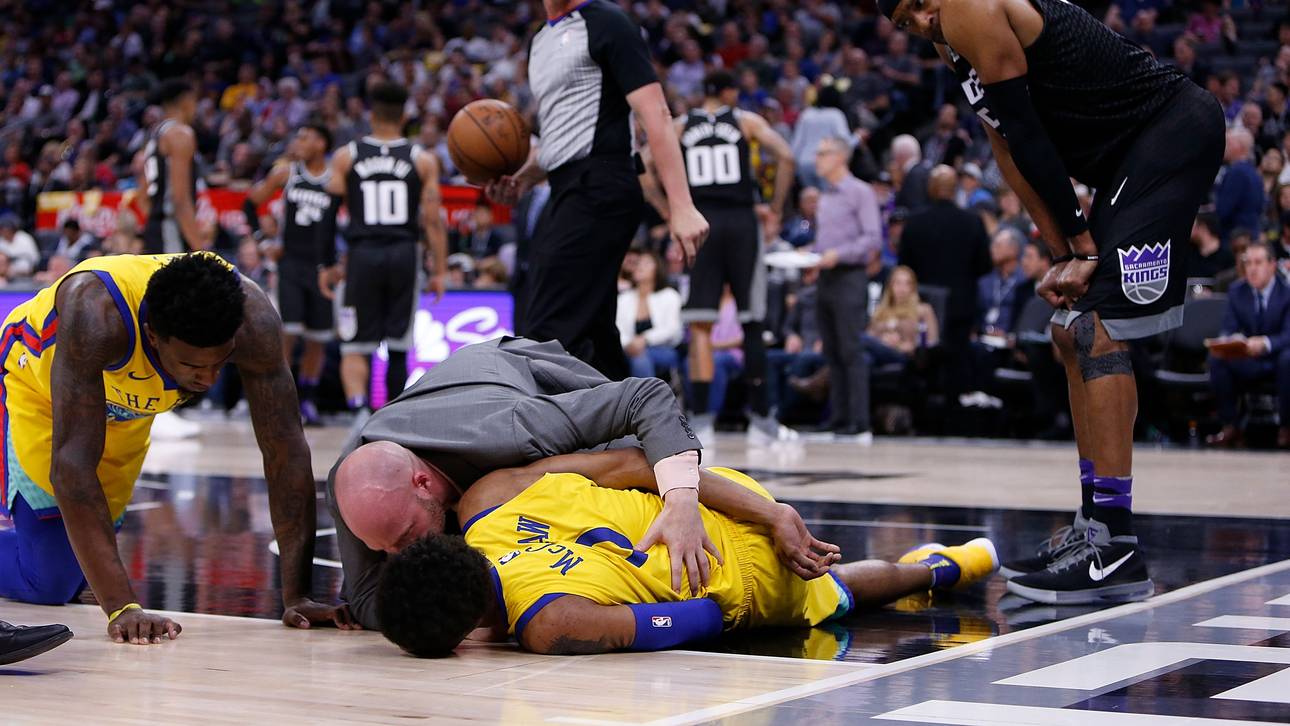 Horror-Sturz: Warriors atmen auf