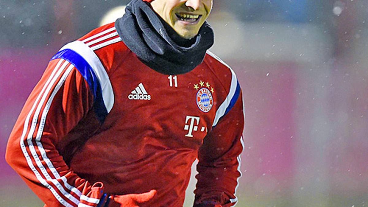 Mittendrin ist zum Auftakt in die Rückrundenvorbereitung trotz seines wohl bevorstehenden Wechsels zu Inter Mailand auch noch Xherdan Shaqiri