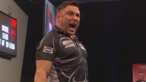 Gerwyn Price gewinnt im dritten Spiel der Runde 2 gegen Danny Noppert mit 10:8 und sichert sich den Platz im Viertelfinale.