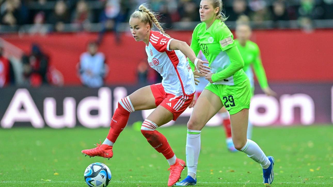 Spitze erobert: Bayern schlägt Wolfsburg im Frauen-Topspiel