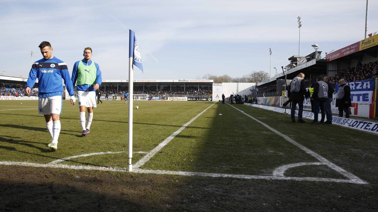 Lotte patzt auf verkleinertem Platz