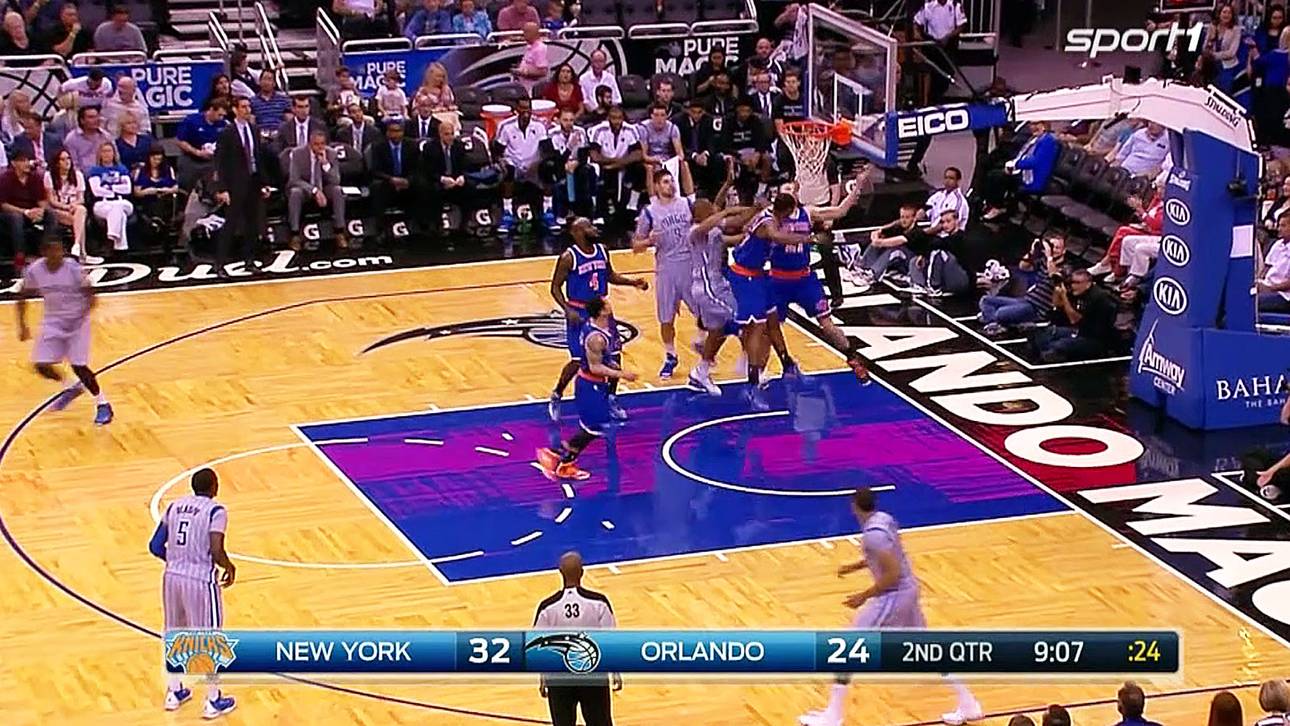 Knicks und Magic mit Horror-Viertel