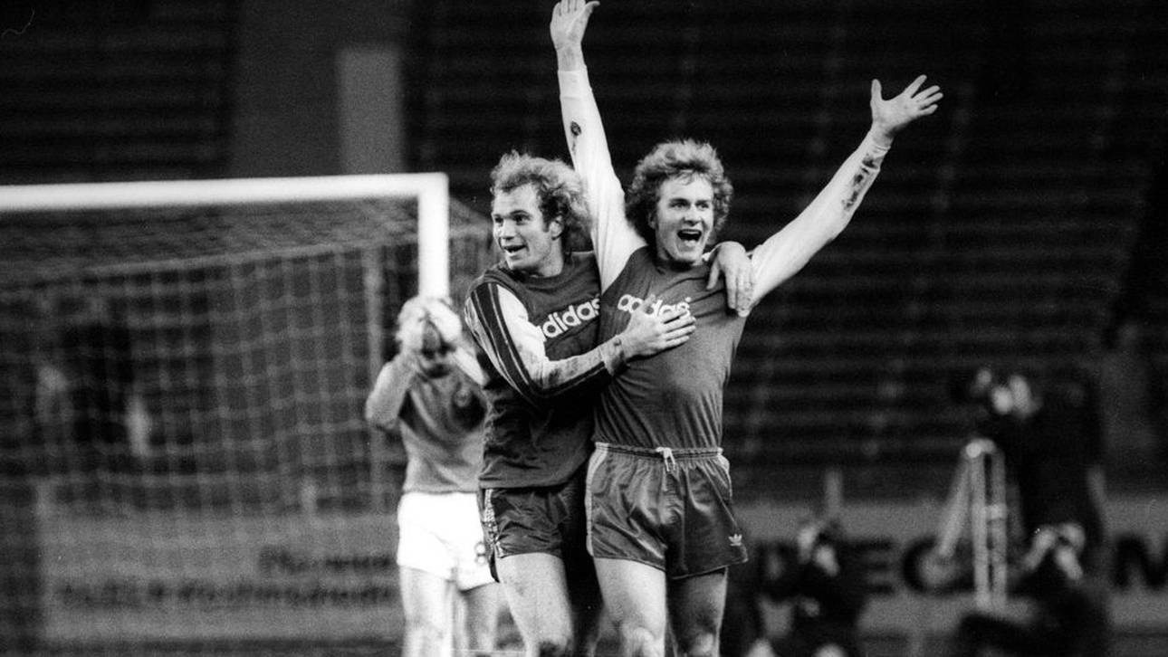 Uli Hoeneß und Karl-Heinz Rummenigge im Jahr 1974