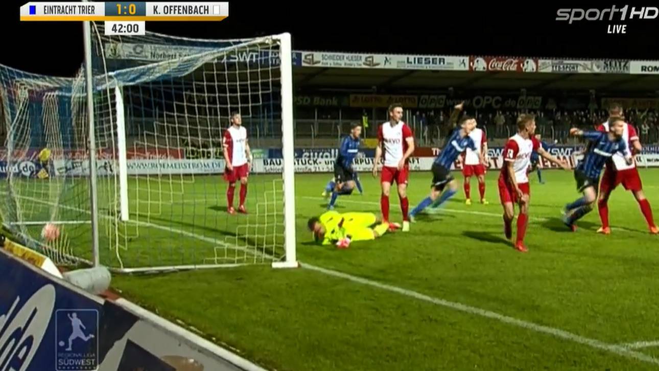 Trier schießt Kickers Offenbach ab