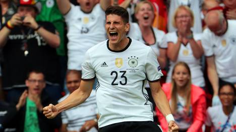 Mario Gomez traf gegen Nordirland zum 1:0 für Deutschland