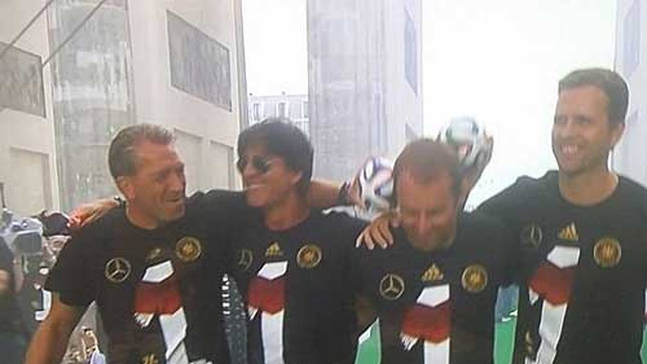 Empfang für WM-Helden: „Ein Traum“